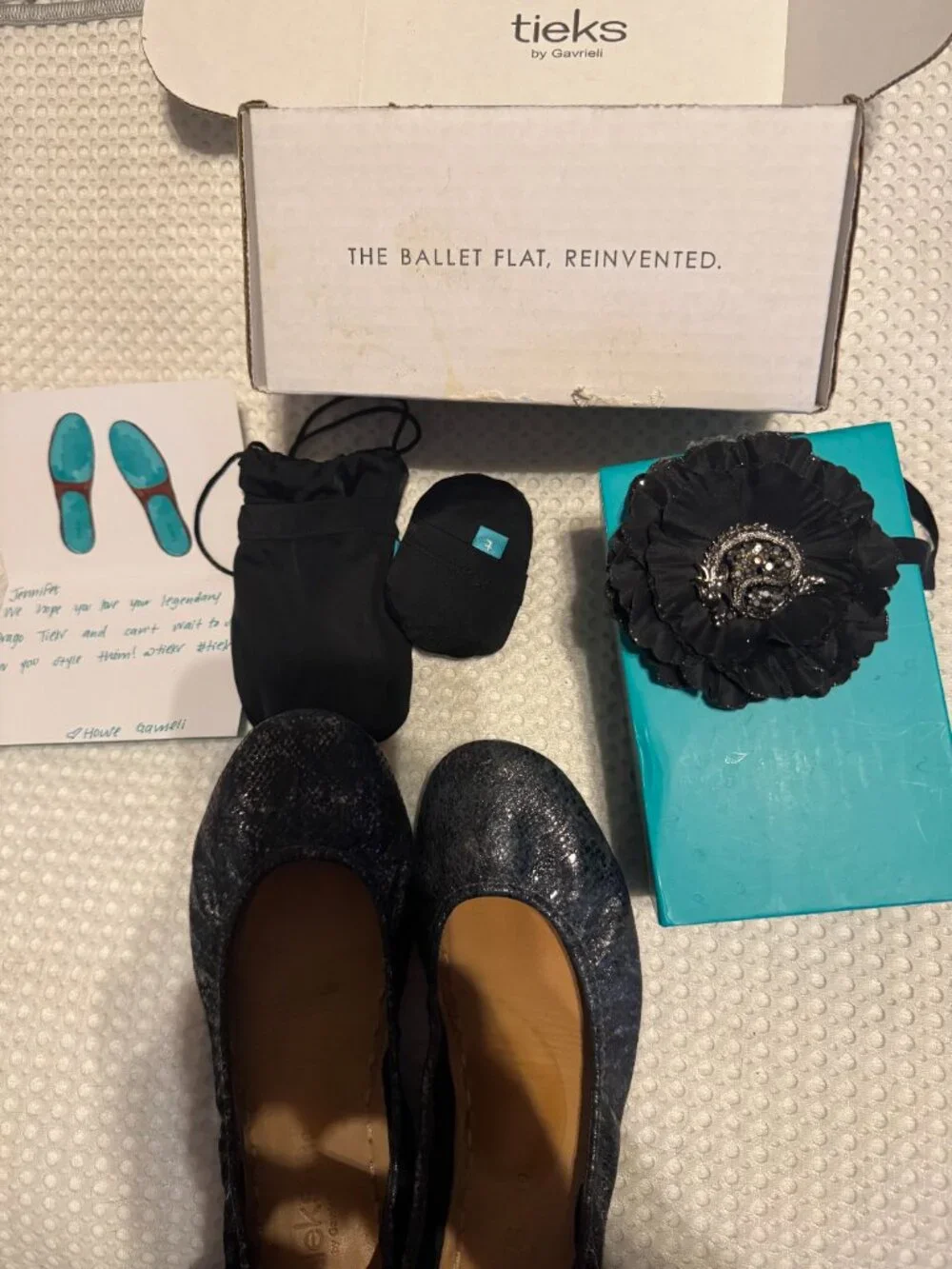 Tieks Size 10 Drago Pre Owned Shoes